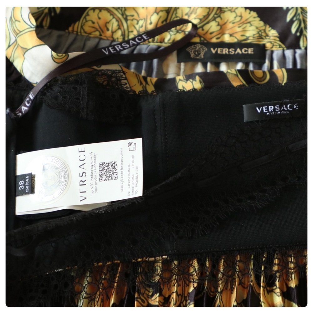 Versace Barocco Silk Skirt Set - Picture 7 of 12